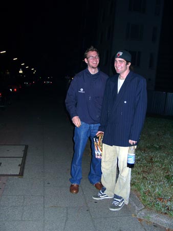 Scratchmaster Thomas mit dem Paperboy-BGH