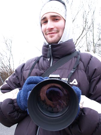 Mit einer 300 Pentacon und 36 Schuss bewaffnet machte sich Sebastian auf die JAgd nach Pferden
